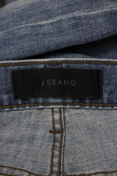 J Brand Mens Cropped Straight Blue Jeans Size 38