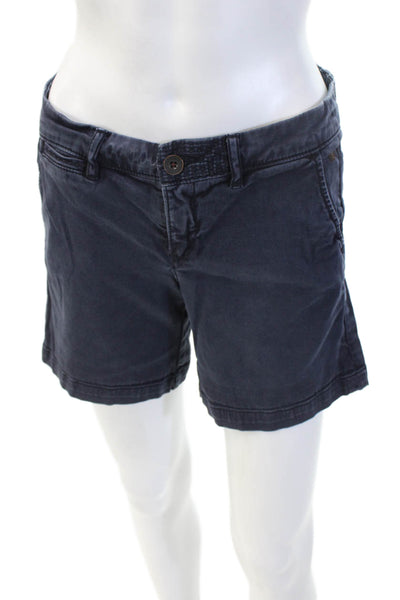 Pilcro and the Letterpress Anthropologie Unisex Dark Blue Chino Shorts Size 26