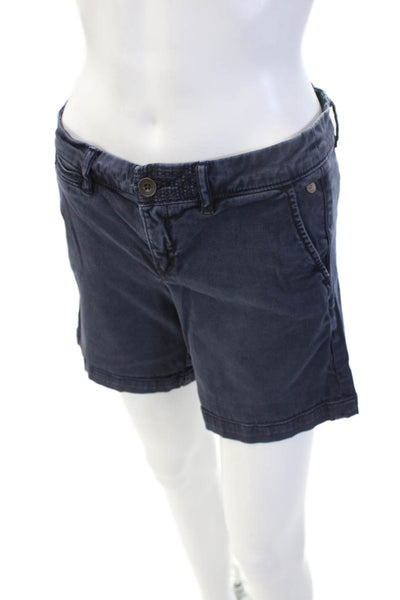 Pilcro and the Letterpress Anthropologie Unisex Dark Blue Chino Shorts Size 26