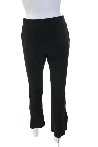 Sundays Women Ankle Cropped Black Cotton Blend Pants Size 1