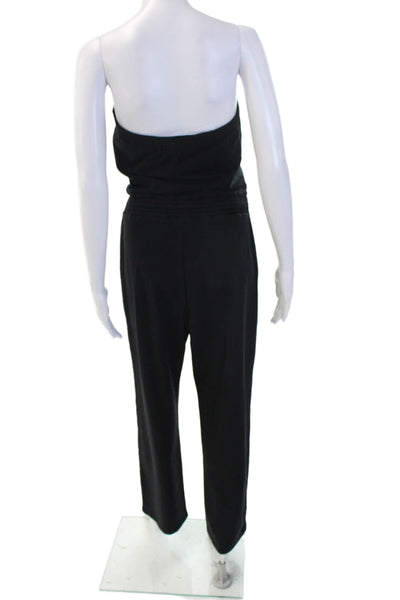Sundays Women Black Sweetheart Neck Jumpsuit Sleeveless Size S