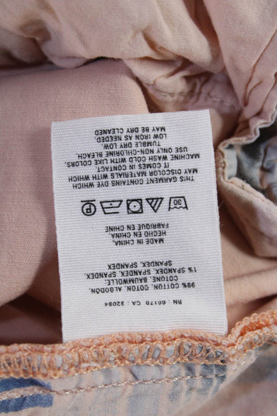 Pilcro and the Letterpress Anthropologie Unisex Chino Shorts Pink Size 27