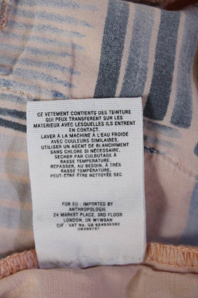 Pilcro and the Letterpress Anthropologie Unisex Chino Shorts Pink Size 27