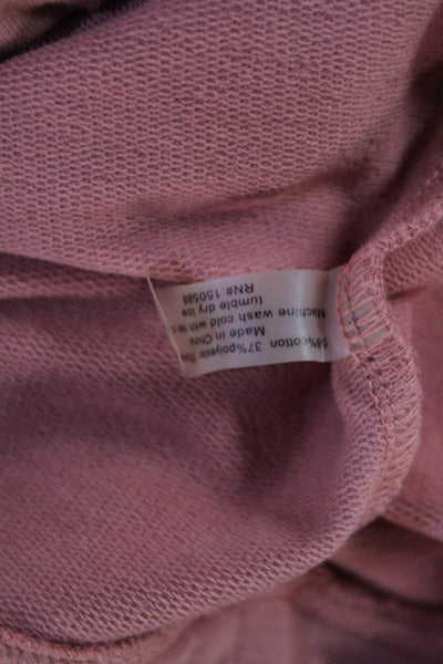 Sundays Women Pink Sweatpants Size S