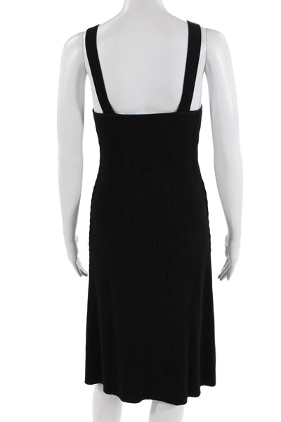 Vince Women Tank Dress Black Petite Size S