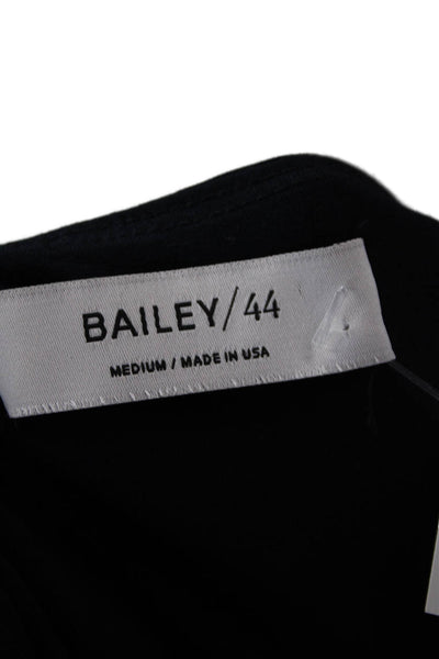 Bailey 44 Womens Black Sleeveless V-Neck Tie Tank Size M