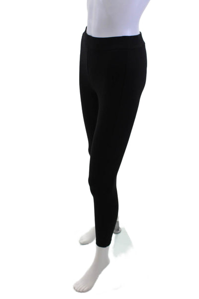 Theory Women Black Ankle Leggings Petite Size S
