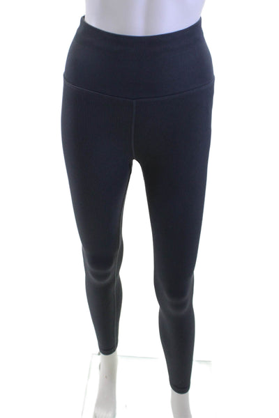 Spiritual Gangster Women Ankle Jeggings Dark Blue Size XS