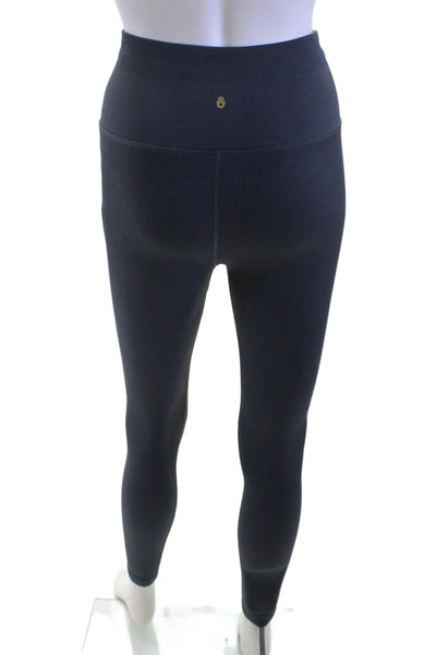 Spiritual Gangster Women Ankle Jeggings Dark Blue Size XS