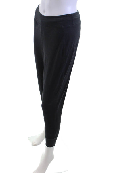 Varley Womens Stretch Drawstring Waist Sweatpants Black Size S