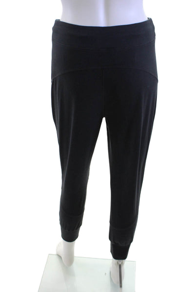 Varley Womens Stretch Drawstring Waist Sweatpants Black Size S