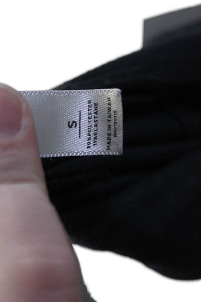 Varley Womens Stretch Drawstring Waist Sweatpants Black Size S