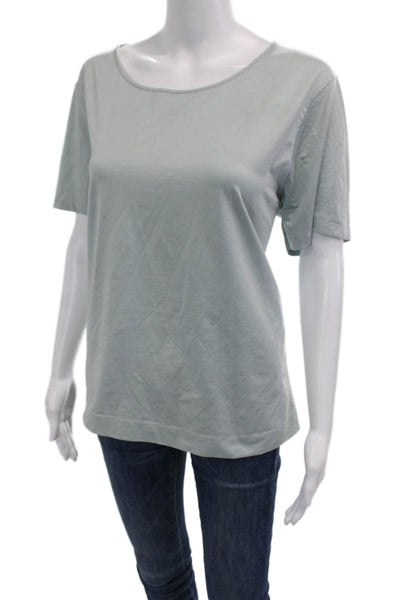 Linda Allard Ellen Tracy Women Basic Gray Short Sleeve T-Shirt Size 3X