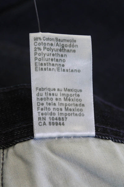 AG Adriano Goldschmied Mens Dark Blue Straight Jeans Size 34