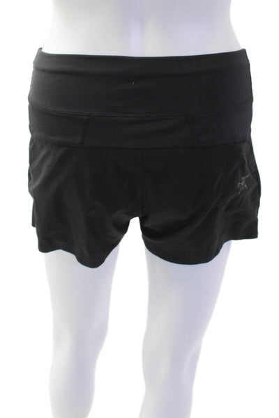 Arc'teryx Unisex Black Outdoor Shorts Zip 100% Polyester Size XS