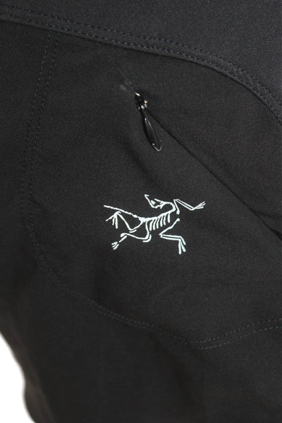 Arc'teryx Unisex Black Outdoor Shorts Zip 100% Polyester Size XS