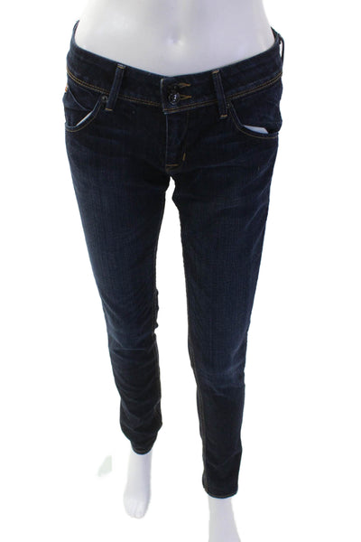 Hudson Women Skinny Dark Blue Jeans Size 26