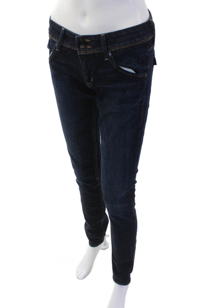 Hudson Women Skinny Dark Blue Jeans Size 26