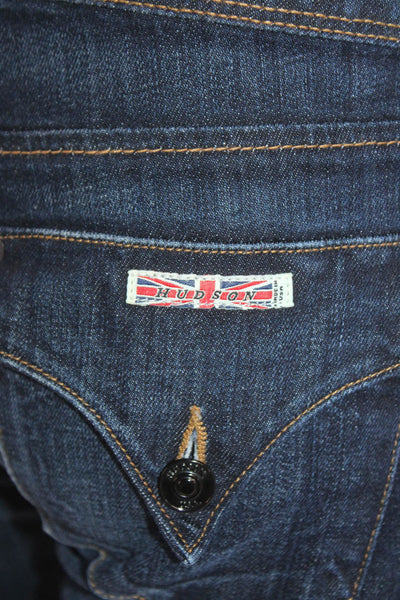 Hudson Women Skinny Dark Blue Jeans Size 26