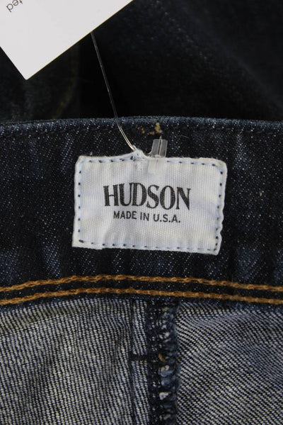 Hudson Women Skinny Dark Blue Jeans Size 26