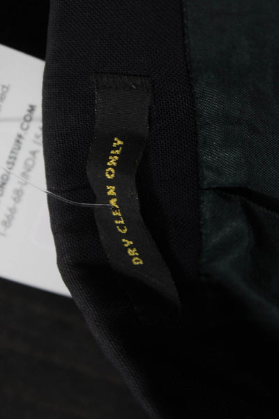 Monsieur Givenchy Mens Dark Blue Collared Classic Blazer Size 36