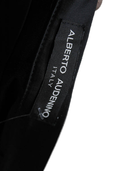 Designer Women Dress Pants Black Button Inseam 30 Size XL