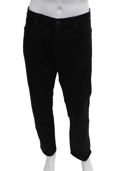Theory Men Skinny Tapered Jeans Black Size 36