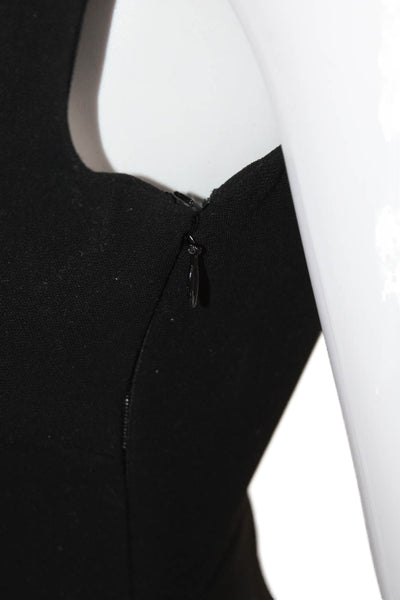 Alexander McQueen, Womens Camisole V-Neck Sleeveless Black Designer Size M