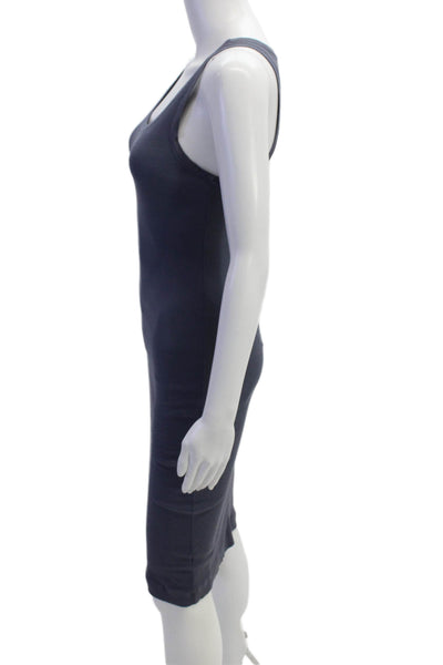 Splendid Women Dark Gray Bodycon Tank Dress Sleeveless Size S