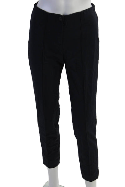 Cambio Womens Cropped Ankle Dress Pants Black Size 4