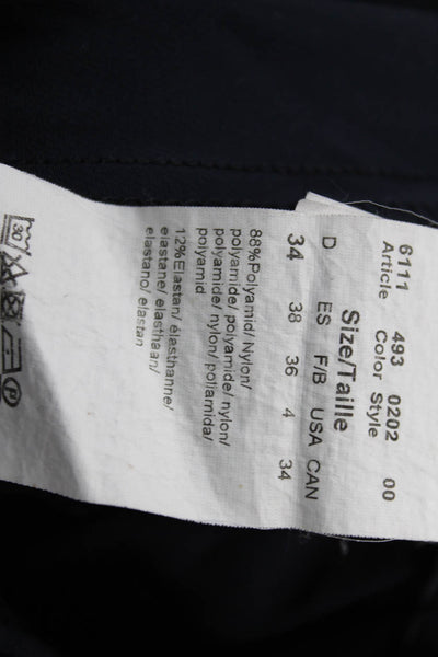 Cambio Womens Cropped Ankle Dress Pants Black Size 4