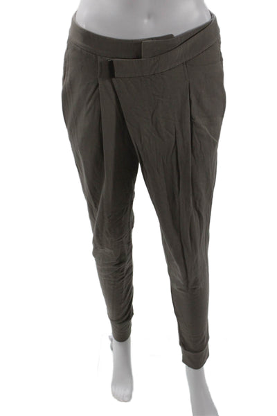 Helmut Lang Women Dark Gray Jogger Harem Pants Size S