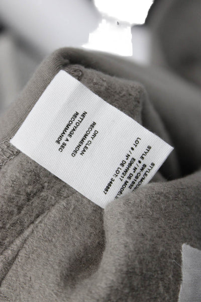 Helmut Lang Women Dark Gray Jogger Harem Pants Size S