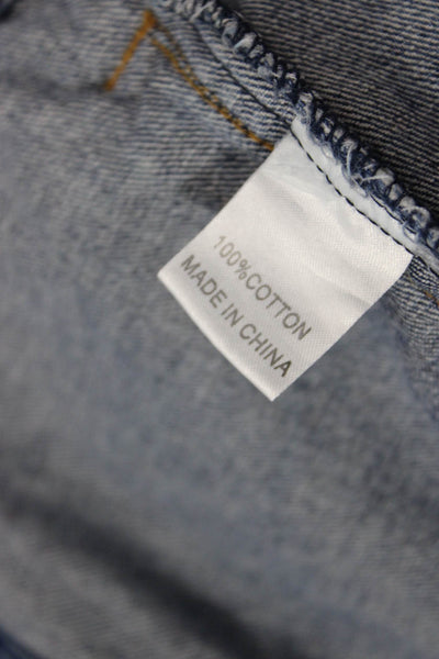 Carmar Women Dark Blue Cotton Button Collared 90s Jacket Size XS