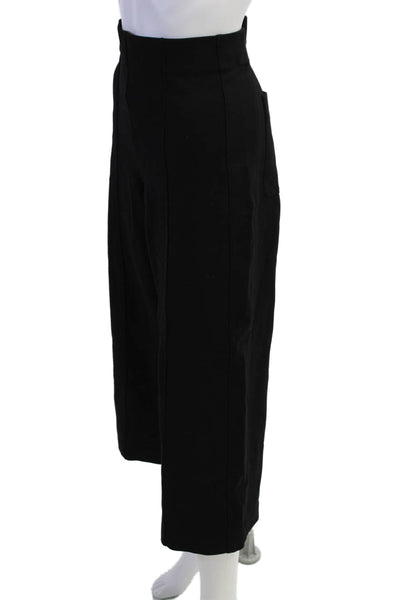 Jones New York Women Cropped Dress Pants Black Size M
