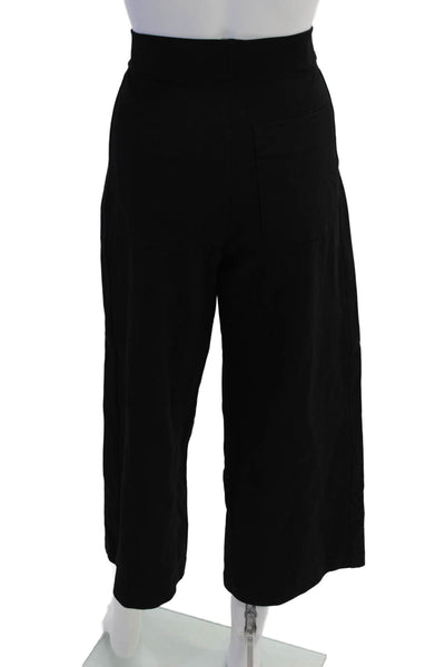 Jones New York Women Cropped Dress Pants Black Size M