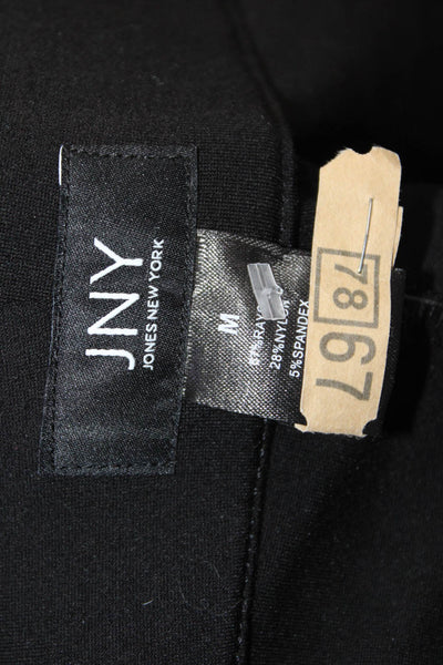 Jones New York Women Cropped Dress Pants Black Size M