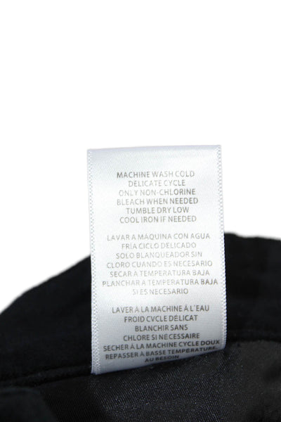 KUT from the Kloth Womens Cropped Ankle Pants Black Size 4
