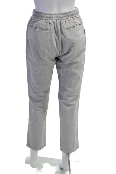 Saks Fifth Avenue Mens Cropped Ankle Pants Gray Size S