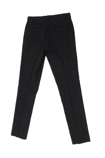 Leo & Zachary Childrens Boys Creased Dress Pants Black Size 12