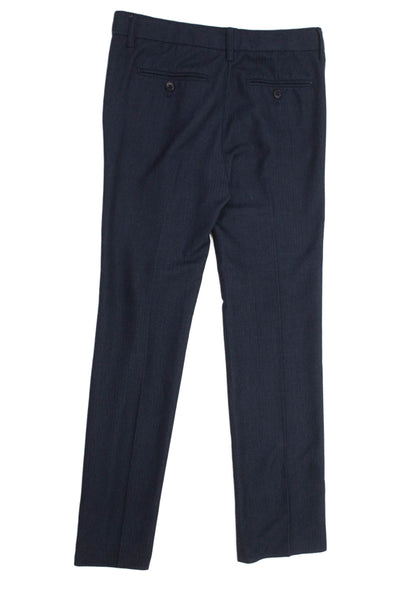 Appaman Childrens Boys Mid Rise Slim Leg Dress Pants Blue Size 14