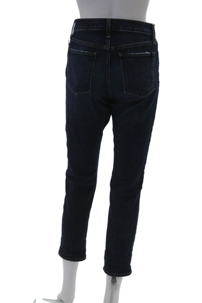Joes Jeans Womens Boyfriend Tapered Jeans Dark Blue Size 26