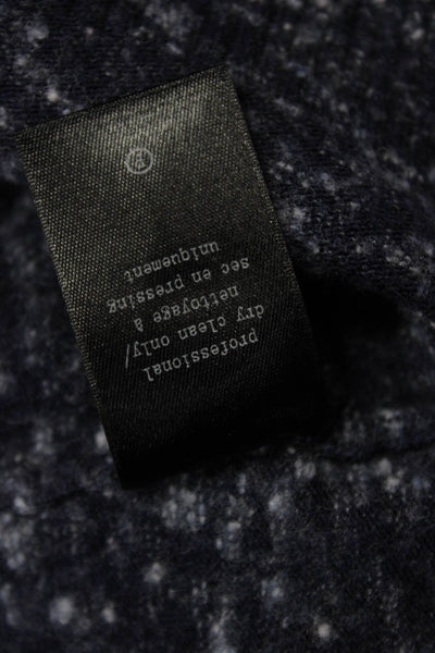 Rag & Bone, Women Dark Blue Round Neck Pullover Sweater Long Sleeve Size XS