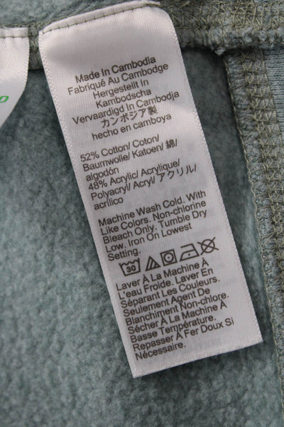 J Crew Men Pullover Sweatshirt Gray Crewneck Long Sleeve Size L