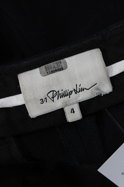 3.1 Phillip Lim Unisex Black Jogger Pants Size 4