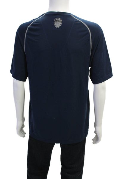 Nike Mens Dark Blue Sports Crew Neck Short Sleeve T-Shirt Size XL