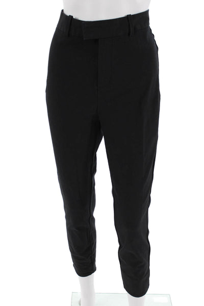 AYR Women Ankle Cropped Dress Pants Black Size 12