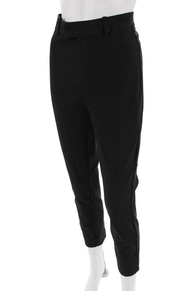 AYR Women Ankle Cropped Dress Pants Black Size 12