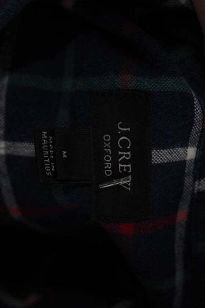J Crew Men's Long Sleeves Casual Button Down Plaid Shirt Size M