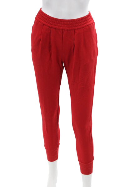 Stella McCartney Women Jogger Sweatpants Red Size S